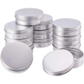 100 ml de conteneurs cosmétiques en aluminium rond vides